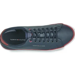 Baskets Mode^Tommy Hilfiger - TH HI VULC CORE LOW LEATHER Marine