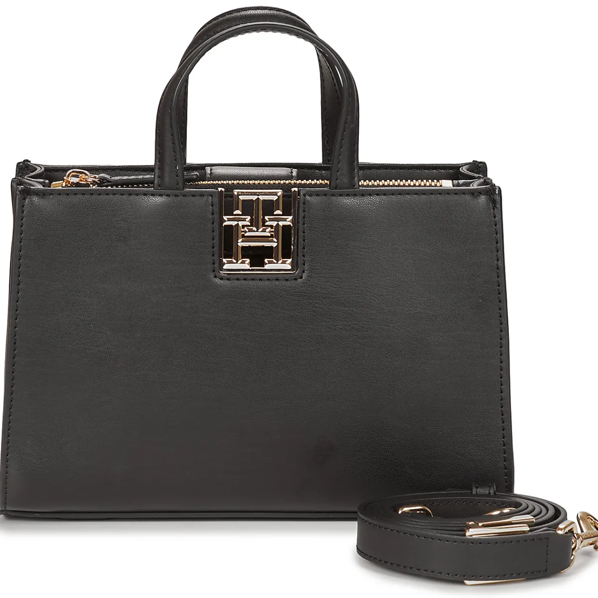 Sacs À Main^Tommy Hilfiger - TH RESET MINI TOTE Noir