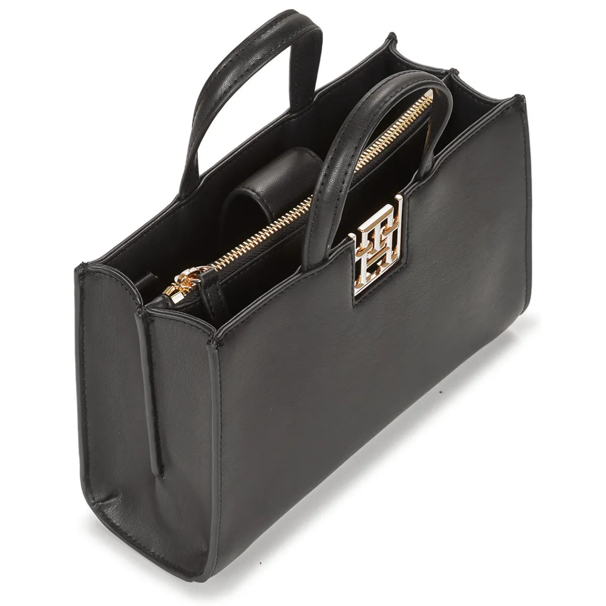 Sacs À Main^Tommy Hilfiger - TH RESET MINI TOTE Noir