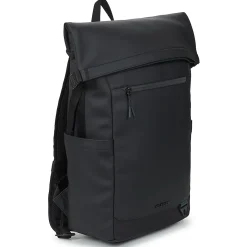 Sacs À Dos^Tommy Hilfiger - TH SEASONAL ROLLTOP BACKPACK Noir