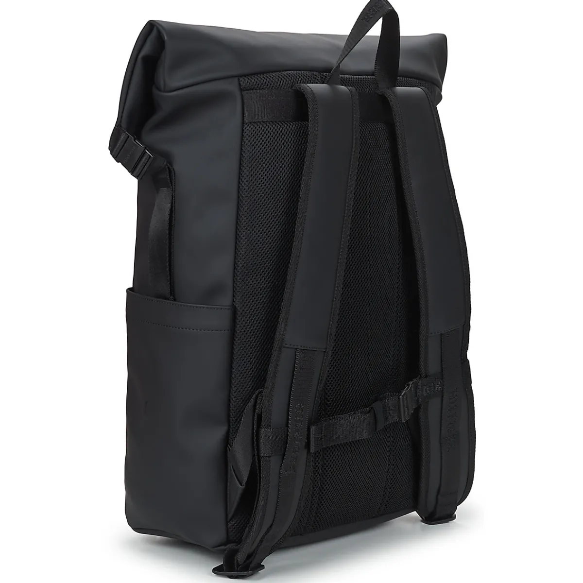 Sacs À Dos^Tommy Hilfiger - TH SEASONAL ROLLTOP BACKPACK Noir