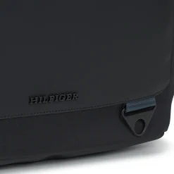 Sacs À Dos^Tommy Hilfiger - TH SEASONAL ROLLTOP BACKPACK Noir