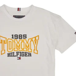 T-shirts & Polos^Tommy Hilfiger - TOMMY 1985 VARSITY TEE S/S Blanc