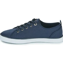Baskets Mode^Tommy Hilfiger - VULC CANVAS SNEAKER Marine