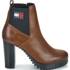 Bottines / Boots^Tommy Jeans - ESSENTIALS HIGH HEEL Marron
