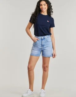 Shorts & Bermudas^Tommy Jeans - MOM SHORT BI0112 Bleu