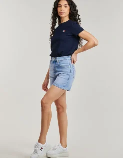 Shorts & Bermudas^Tommy Jeans - MOM SHORT BI0112 Bleu