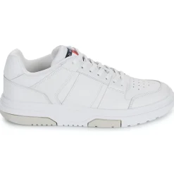 Baskets Mode^Tommy Jeans - THE BROOKLYN LEATHER Blanc