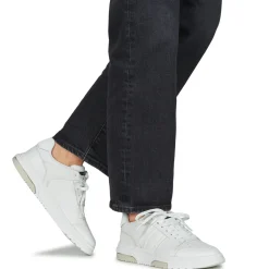 Baskets Mode^Tommy Jeans - THE BROOKLYN LEATHER Blanc