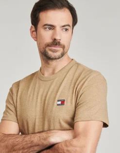 T-shirts & Polos^Tommy Jeans - TJM REG BADGE TEE EXT Marron