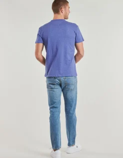 T-shirts & Polos^Tommy Jeans - TJM REG BADGE TEE EXT Bleu