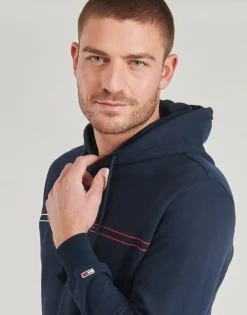 Sweats & Polaires^Tommy Jeans - TJM REG ENTRY GRAPHIC HOODIE EXT Marine