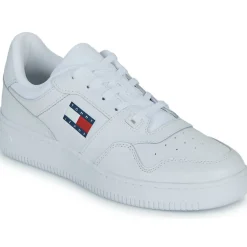 Baskets Mode^Tommy Jeans - TJM RETRO BASKET ESS Blanc
