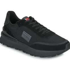 Baskets Mode^Tommy Jeans - TJM TECHNICAL RUNNER Noir
