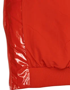 Manteaux^Tommy Jeans - TJW BADGE GLOSSY PUFFER Rouge