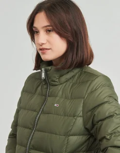 Manteaux^Tommy Jeans - TJW BASIC HOODED DOWN JACKET EXT Kaki