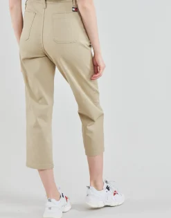 Pantalons^Tommy Jeans - TJW HIGH RISE STRAIGHT Beige