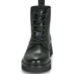 Bottines / Boots^Tommy Jeans - TJW LACE UP FLAT BOOT Noir