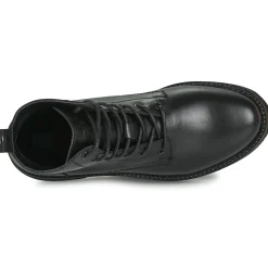 Bottines / Boots^Tommy Jeans - TJW LACE UP FLAT BOOT Noir