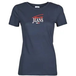 T-shirts & Polos^Tommy Jeans - TJW SKINNY ESSENTIAL LOGO 1 SS Marine