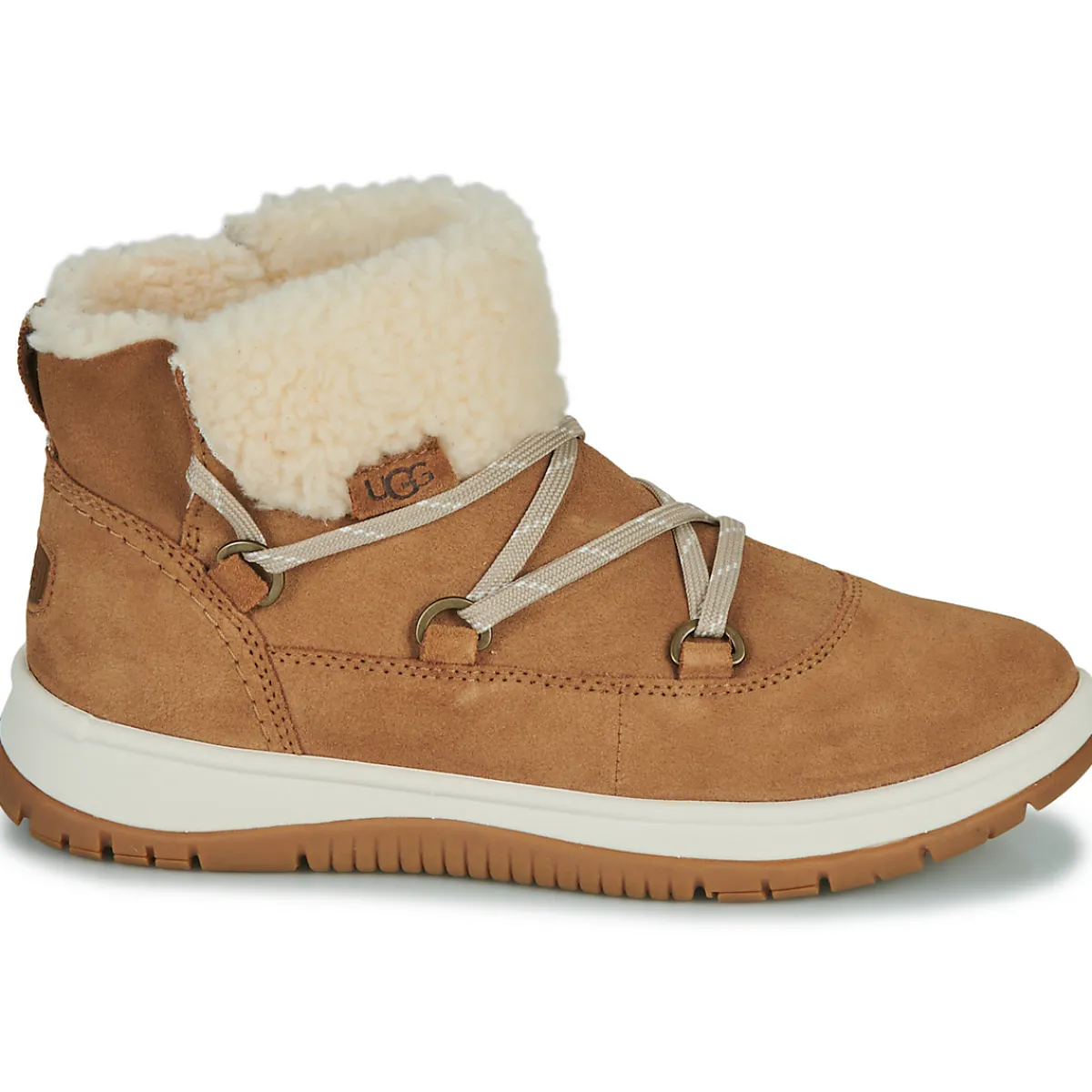 Bottines / Boots^UGG - LAKESIDER HERITAGE LACE Camel