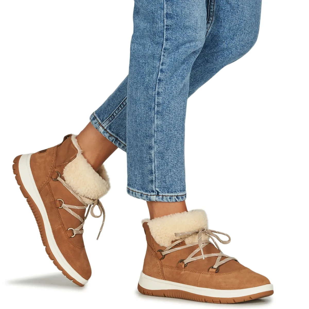 Bottines / Boots^UGG - LAKESIDER HERITAGE LACE Camel
