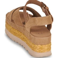 Sandales Et Nu-pieds^UGG - W AUBREY ANKLE STRAP Cognac