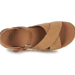 Sandales Et Nu-pieds^UGG - W AUBREY ANKLE STRAP Cognac