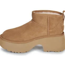 Bottines / Boots^UGG - W CLASSIC ULTRA MINI NEW HEIGHTS Cognac