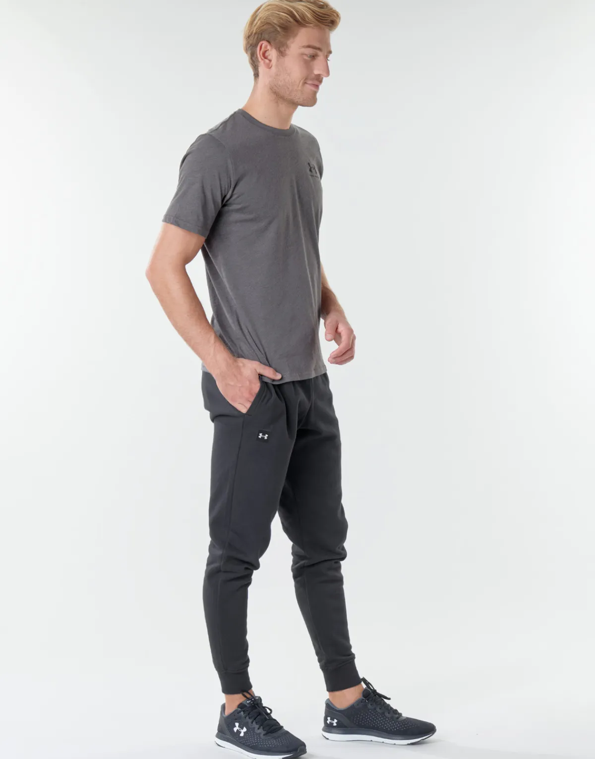 Joggings & Survêtements^Under Armour - UA RIVAL FLEECE JOGGER Noir