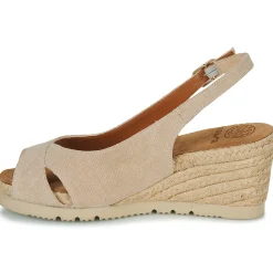 Sandales Et Nu-pieds^Unisa - MAKIN Beige