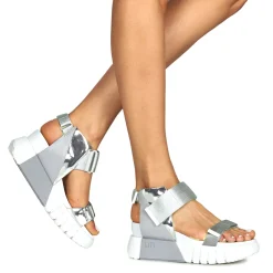 Sandales Et Nu-pieds^United nude - DELTA RUN Gris
