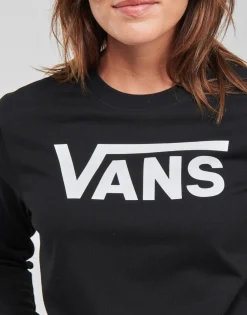 T-shirts & Polos^Vans - FLYING V CLASSIC LS BF Noir