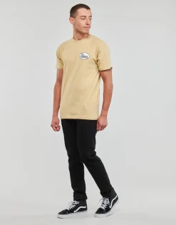 T-shirts & Polos^Vans - GAS STATION LOGO SS TEE Beige
