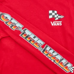 T-shirts & Polos^Vans - HOLE SHOT LS Rouge