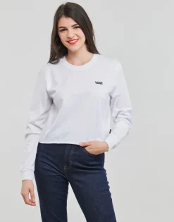 T-shirts & Polos^Vans - JUNIOR V LS CROP WHITE