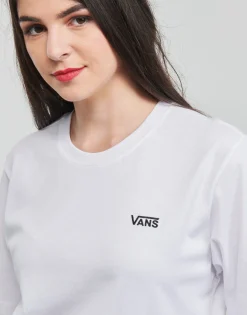 T-shirts & Polos^Vans - JUNIOR V LS CROP WHITE