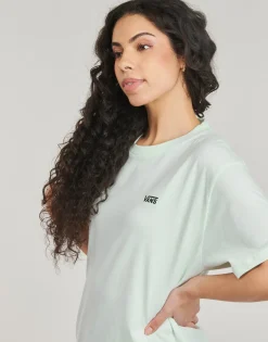 T-shirts & Polos^Vans - LEFT CHEST LOGO TEE EM Vert