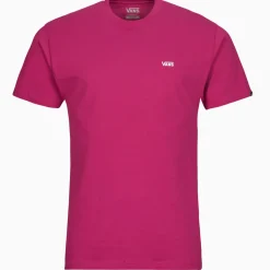 T-shirts & Polos^Vans - MN LEFT CHEST LOGO TEE Bordeaux