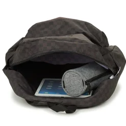 Sacs À Dos^Vans - OLD SKOOL CHECK BACKPACK 22L Noir