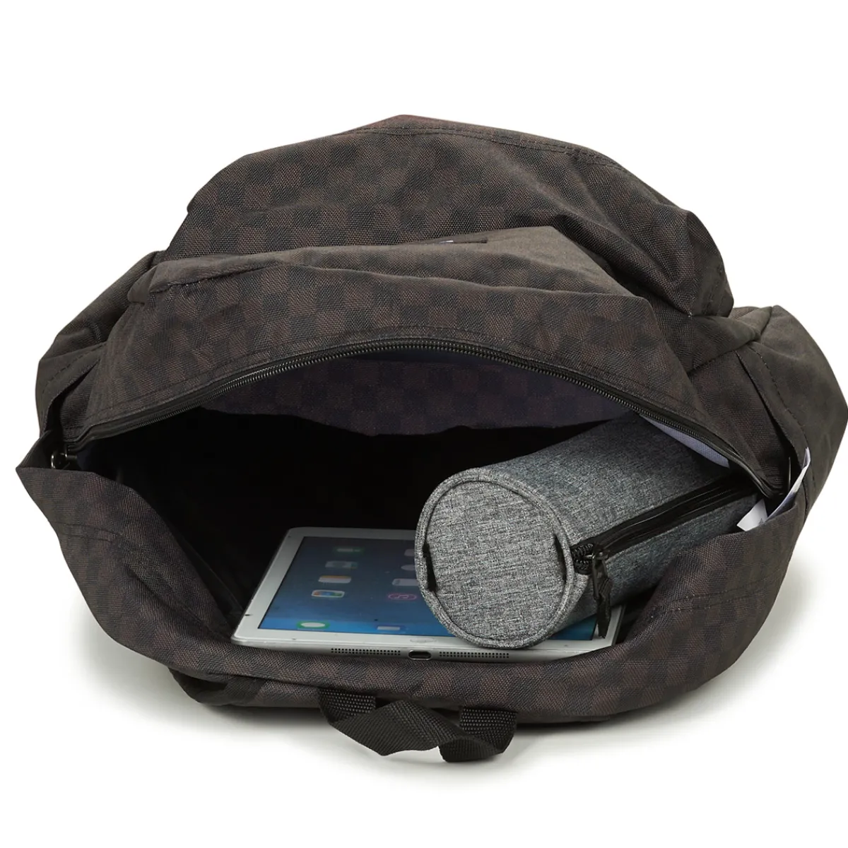 Sacs À Dos^Vans - OLD SKOOL CHECK BACKPACK 22L Noir