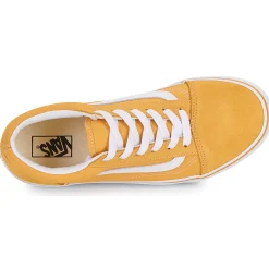 Baskets Mode^Vans - OLD SKOOL PLATFORM Jaune