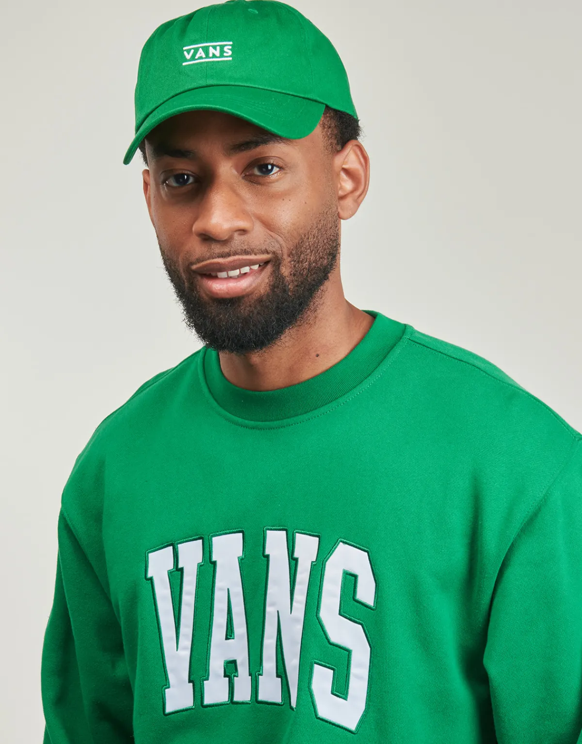 Sweats & Polaires^Vans - Original Standards Varsity Loose Crew Vert