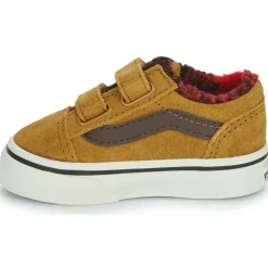 Baskets Mode^Vans - TD OLD SKOOL V Cognac