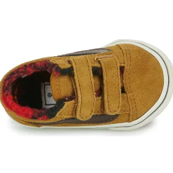 Baskets Mode^Vans - TD OLD SKOOL V Cognac