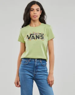 T-shirts & Polos^Vans - TRIPPY PAISLEY CREW Vert