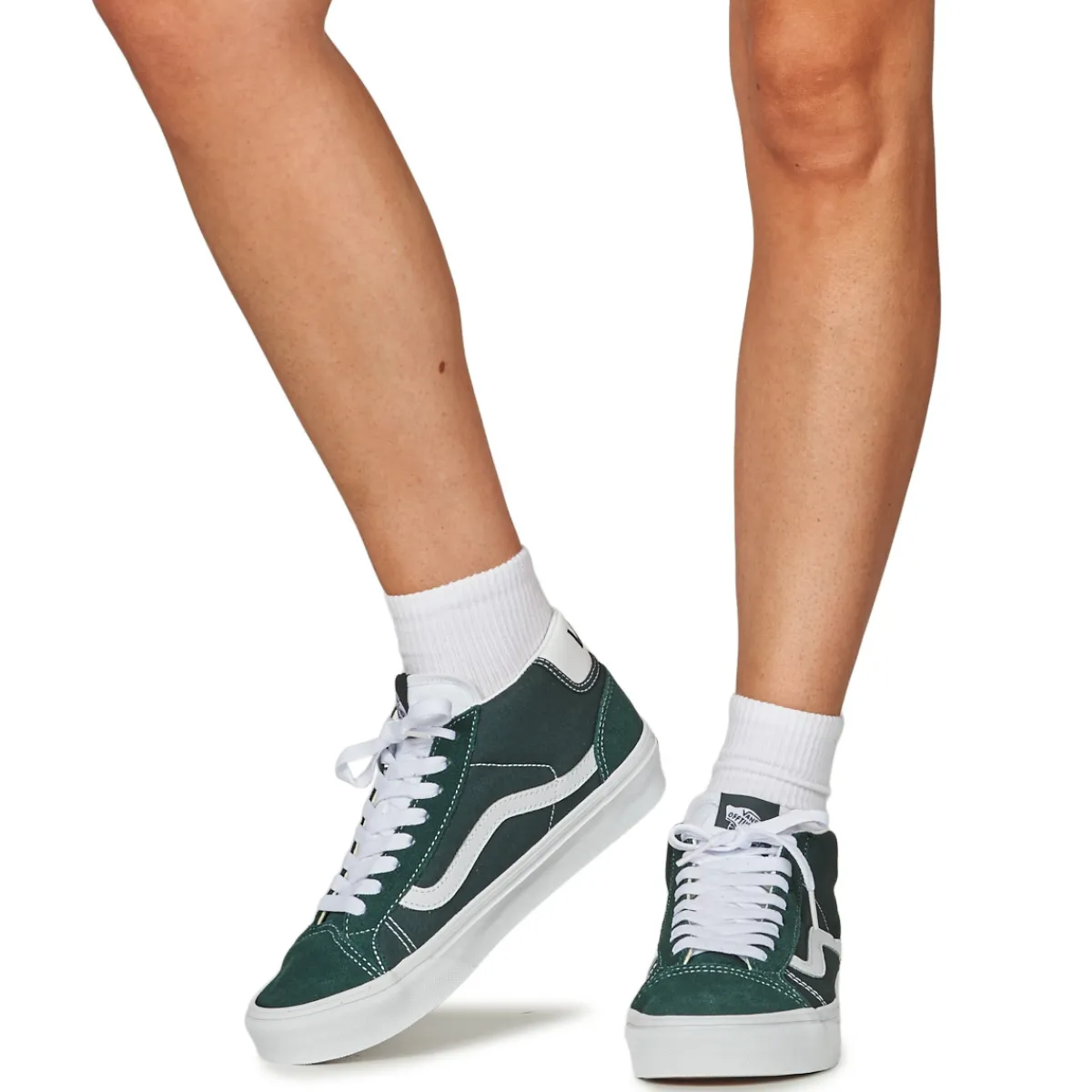 Baskets Mode^Vans - UA Mid Skool 37 Vert