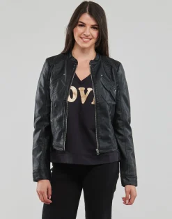 Vestes^Vero Moda - VMFAVODONA COATED JACKET NOOS Noir