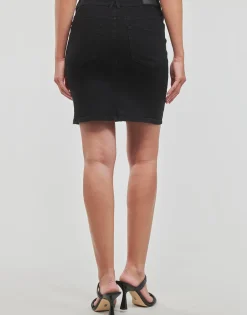 Jupes^Vero Moda - VMLUNA HR DENIM SKIRT MIX GA Noir
