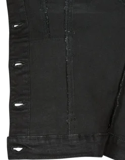 Vestes^Vero Moda - VMLUNA LS SLIM DNM JACKET MIX GA NOOS Noir